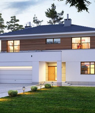 Ландыш, каркасный дом, 272 м2