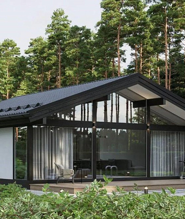 Пекин, каркасный дом, 99 м2