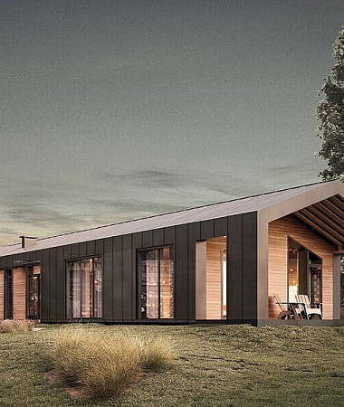 Анемон, дом из газоблока, 164 кв.м.