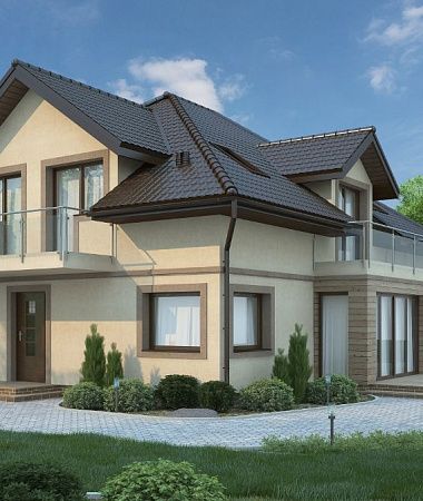 Вита, каркасный дом 196 м2