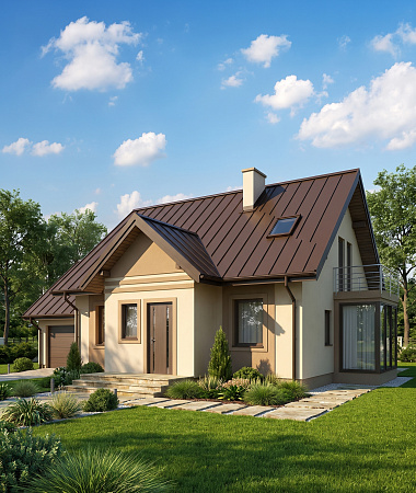 Мария, быстровозводимый дом, 147 м2