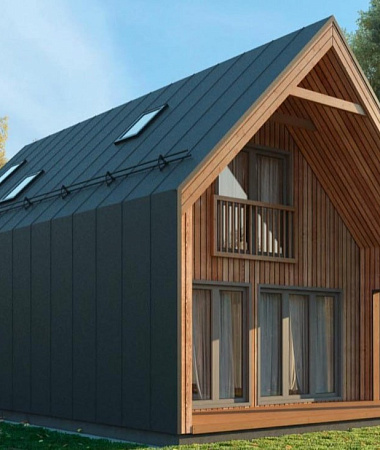 Течение, дом из газоблока, 130 м2