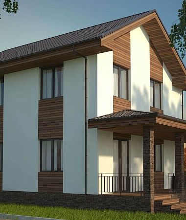 Мобил, дом из керамоблока, 155 м2