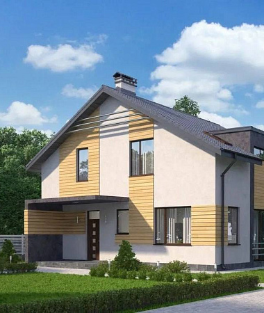 Фелиция, дом из газоблока, 202 м2