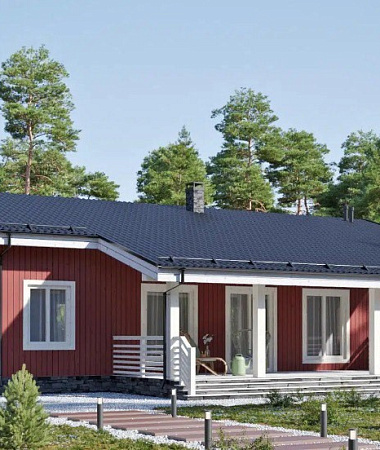 Остин, дом из газоблока, 147 м2