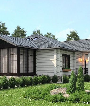 Фреско, дом из клееного бруса, 147 м2