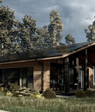 Маттиола, дом из газоблока, 151 кв.м.