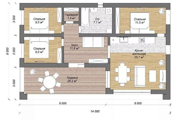 Планировки