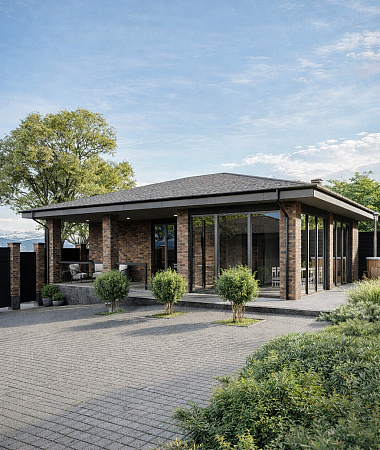 Баунти, баня из газоблока, 166 м2