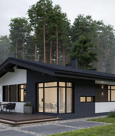 Даркун, дом из газоблока, 141 м2