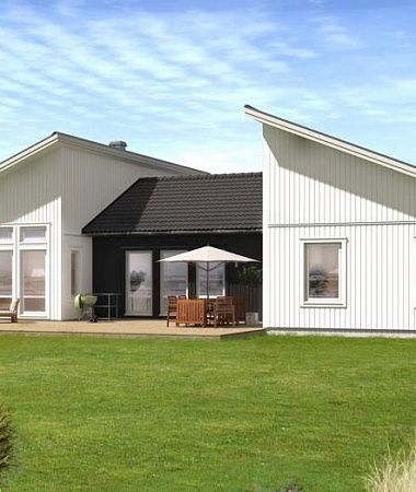 Разделенный, дом из газоблока, 206 м2