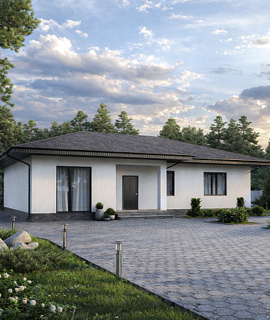 Женева, дом из газоблока, 146 м2