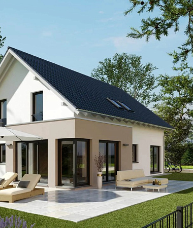 Вена, дом из газоблока, 166 м2