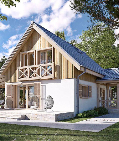 Турин, дом из газоблока, 208 м2