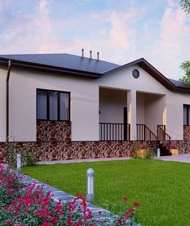 Парус, быстровозводимый дом, 146 м2