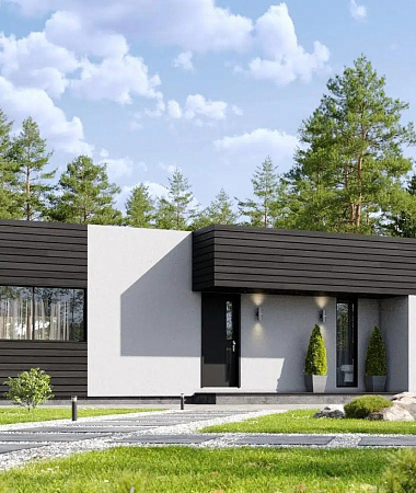 Циркон, каркасный дом, 156 м2