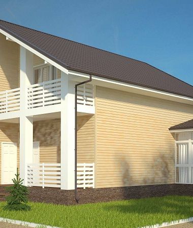 Артемий, дом из керамоблока, 151 м2