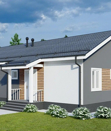 Абби, дом из газоблока, 130 м2