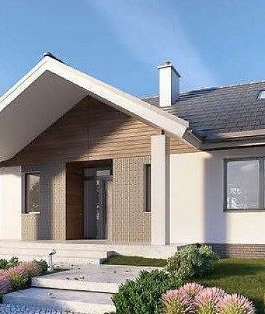 Галантный, одноэтажный дом, 177 м2