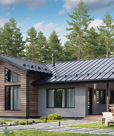 Анастасия, каркасный дом, 182 м2