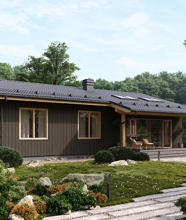 Злата, дом из газоблока, 143 м2