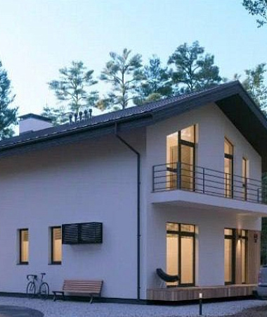 Ариана, дом из газоблока, 158 м2