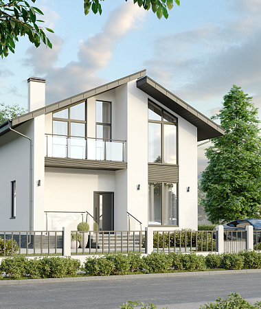 Коралия, дом из газоблока, 140 кв.м.