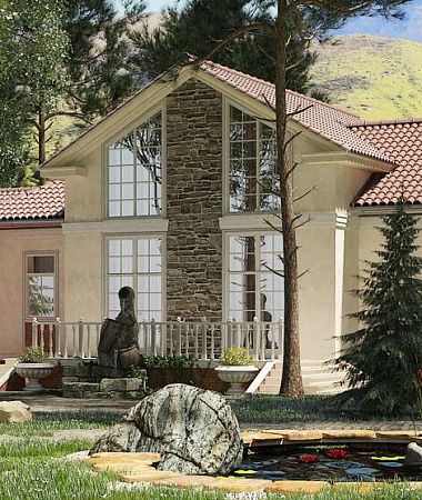 Колорадо, дом из газоблока, 197 м2