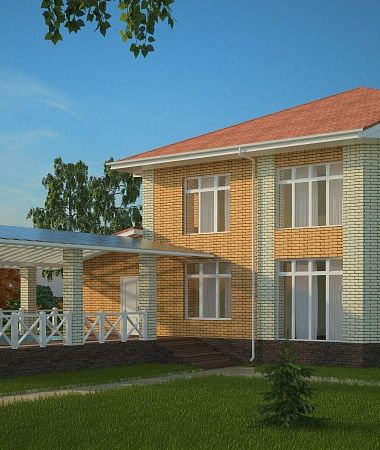 Оливия, дом из керамоблока, 270 м2