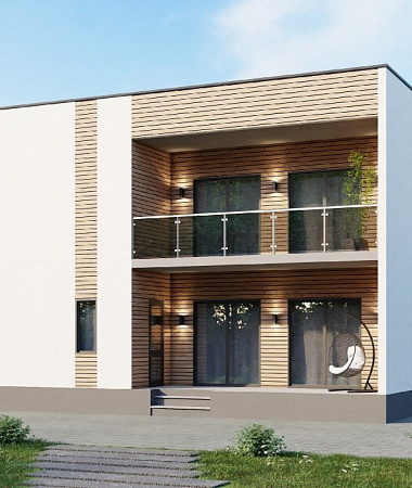 Аполлон, каркасный дом, 265 м2