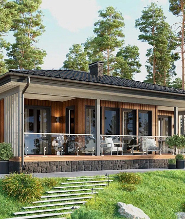 Варлам, дом из газоблока, 143 м2