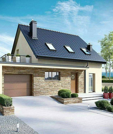 Хрусталь, дом из газоблока, 134 м2