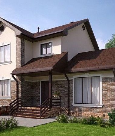 Мартин, каркасный дом, 157 м2