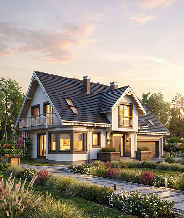 Ирма, дом из газоблока, 230 м2