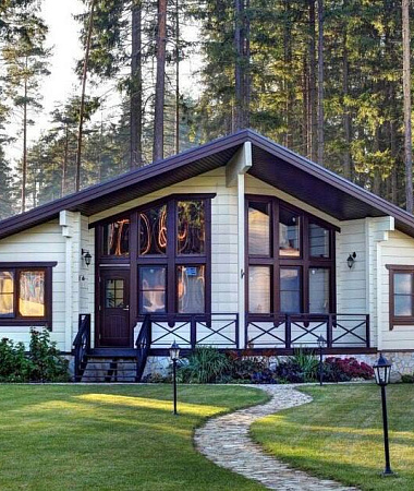 Дриада, каркасный дом, 100 м2