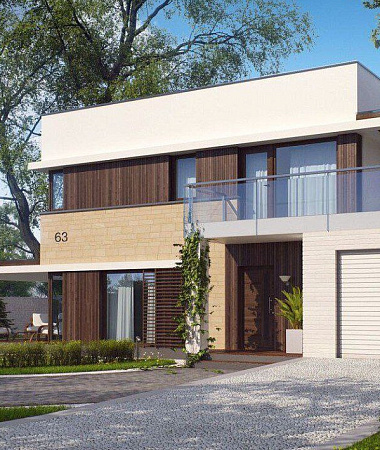 Гуава, дом из газоблока, 203 м2