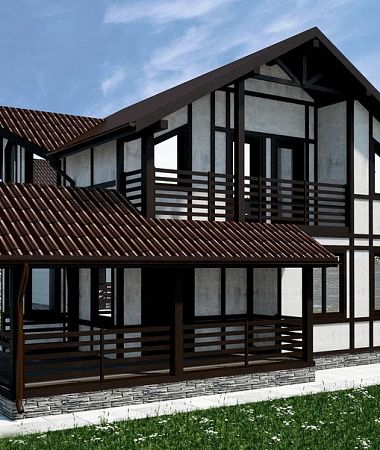 Импала, быстровозводимый дом, 121 м2