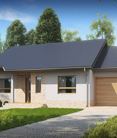 Манго, дом из газоблока, 166 м2