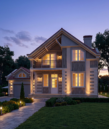 Индира, дом газоблока, 228 м2