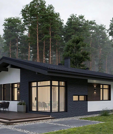 Фестиваль, дом из газоблока, 141 м2