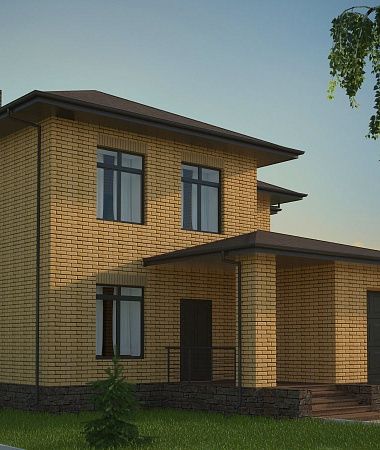 Александр, дом из керамоблока, 208 м2