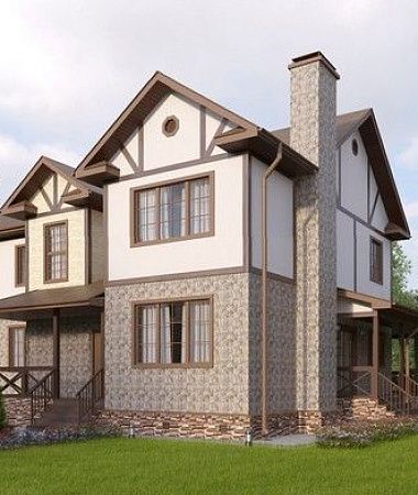 Магнолия, быстровозводимый дом, 261 м2