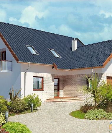 Величавый, дом из газоблока, 299 м2