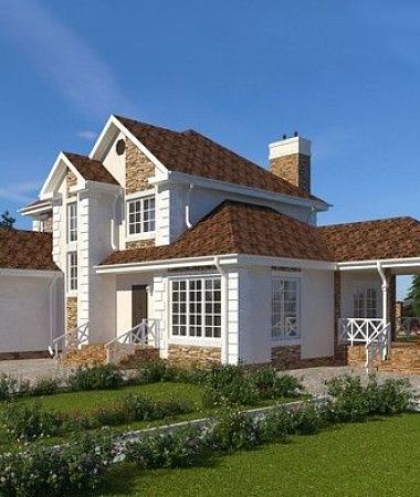 Ливи, каркасный дом, 201 м2