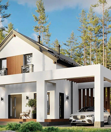 Оксфорд, дом из газоблока, 267 м2