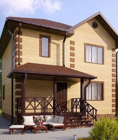 Виктор, каркасный дом, 130 м2