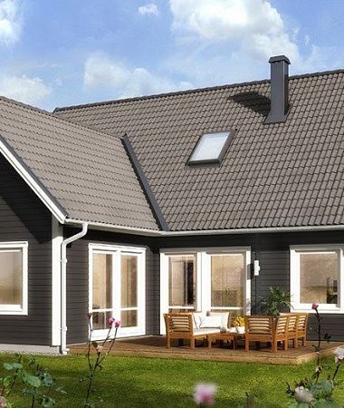 Обширный, дом из газоблока, 213 м2