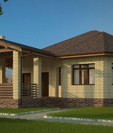 Алексей, дом из газоблока, 108 м2