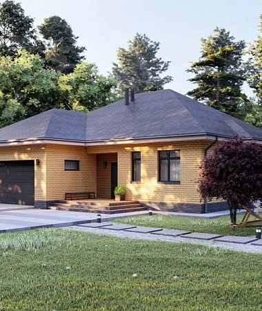 Андромеда, дом из газоблока, 176 м2