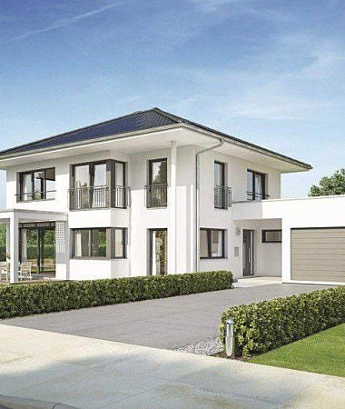 Полукс, дом из газоблока, 204 м2